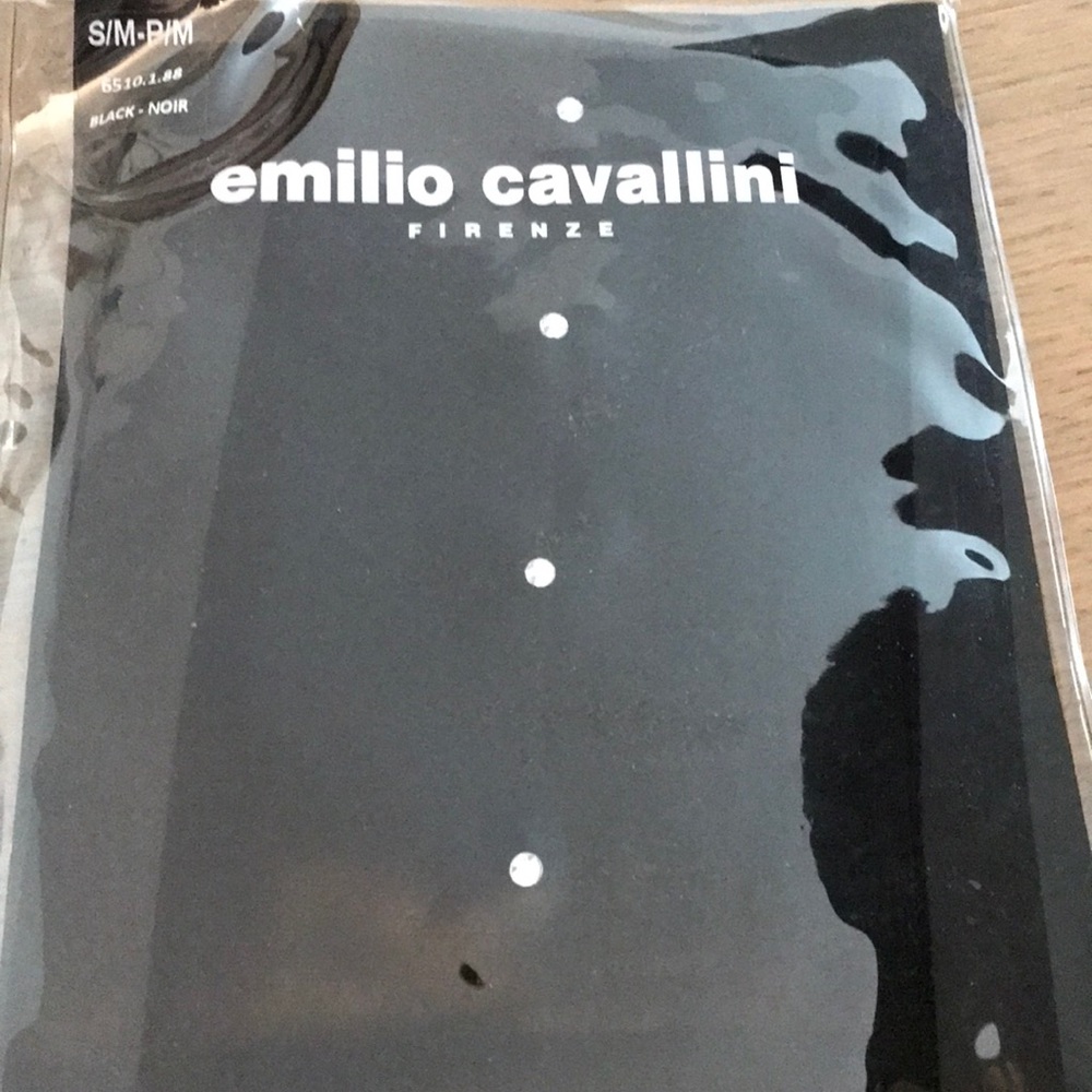 NWT - Emilio Cavallini right with rhinestone seam